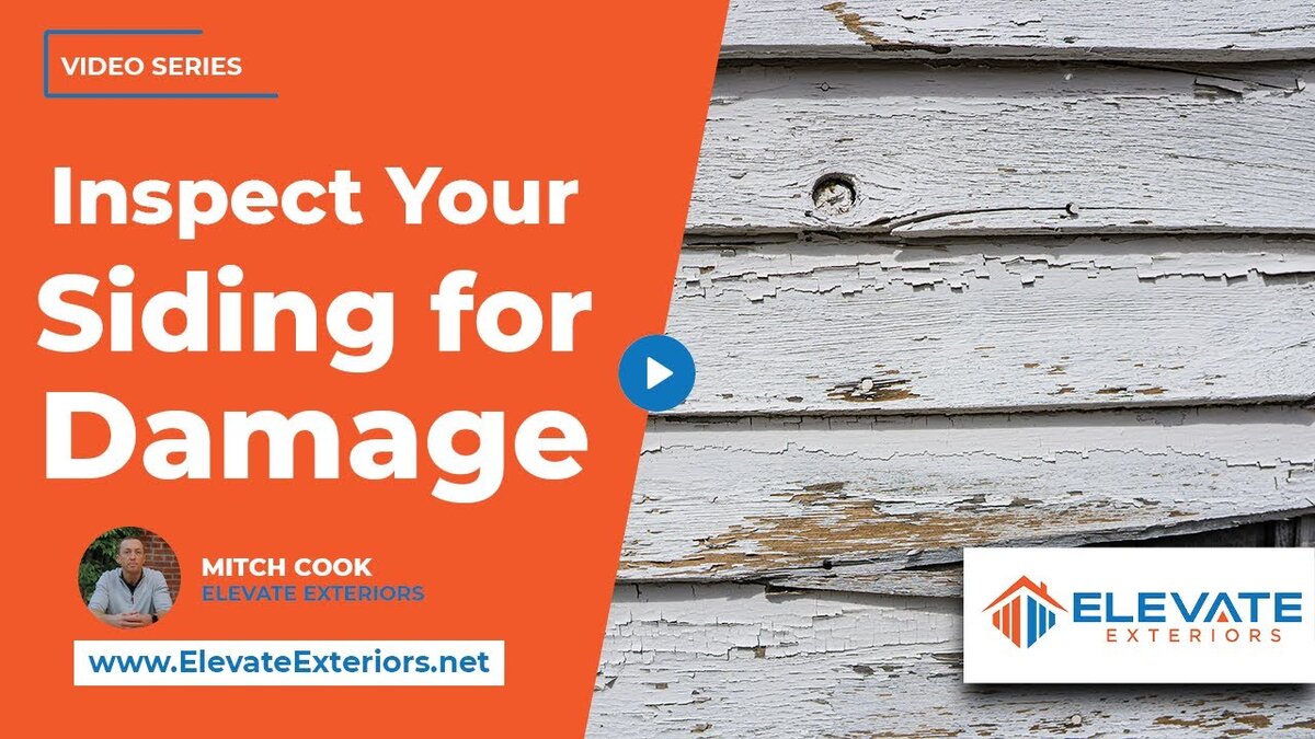 inspect your siding for damage